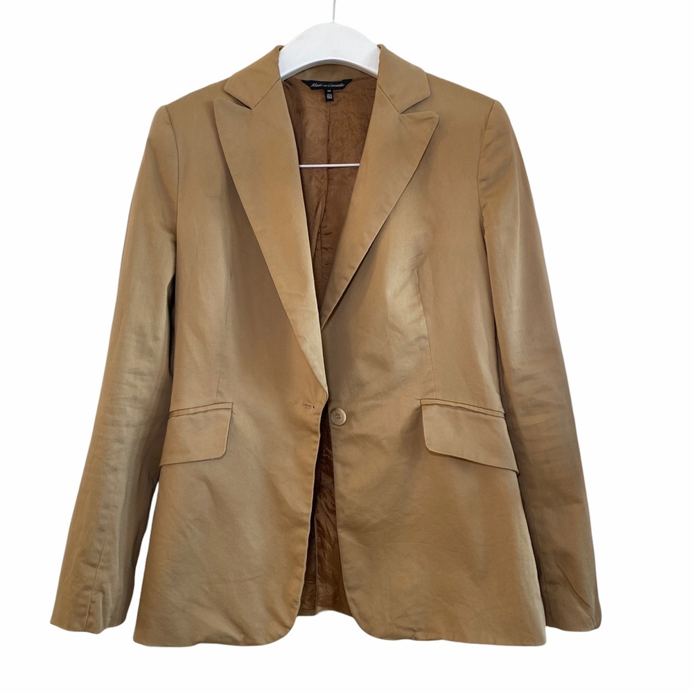 Le Chateau Camel Blazer Jacket Size 5/6